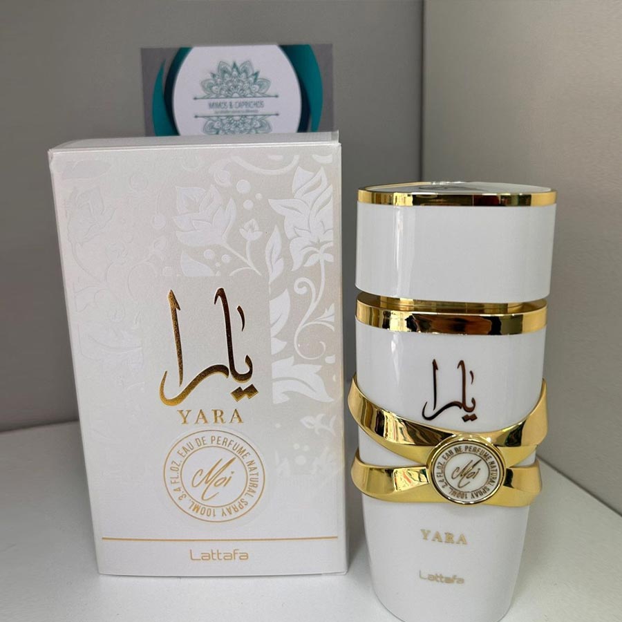 Mimos Y Caprichos perfume árabe Yara blanco